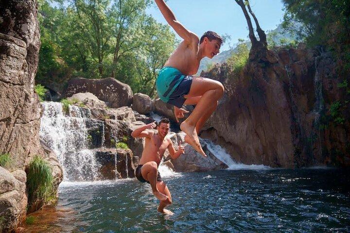 Privé kajak- en watervaltour in Geres National Park
