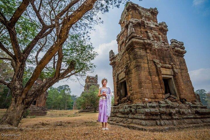 2 dagars Angkor Wat med liten och stor krets Banteay Srei Tour