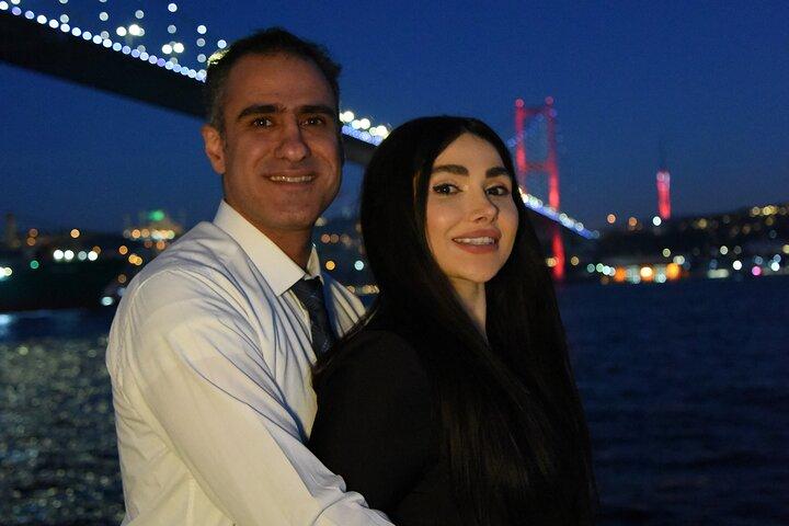 Istanbul Bosphorus Night Cruise Experience on Luxury Yacht