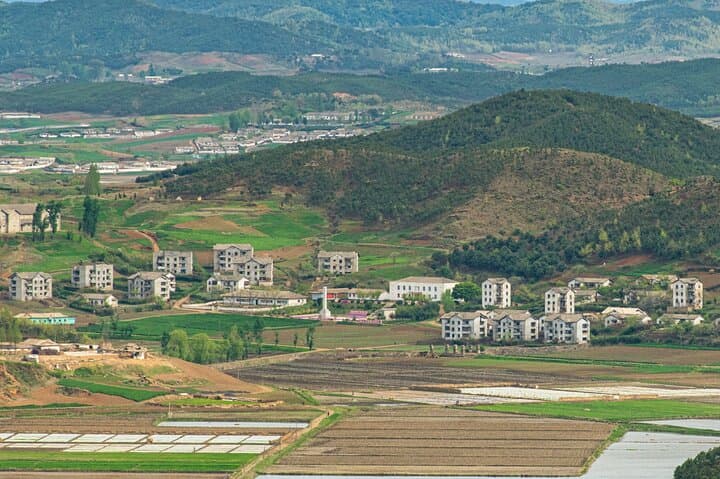 Starbucks(Aegibong) and DMZ Closest Views of North Korea