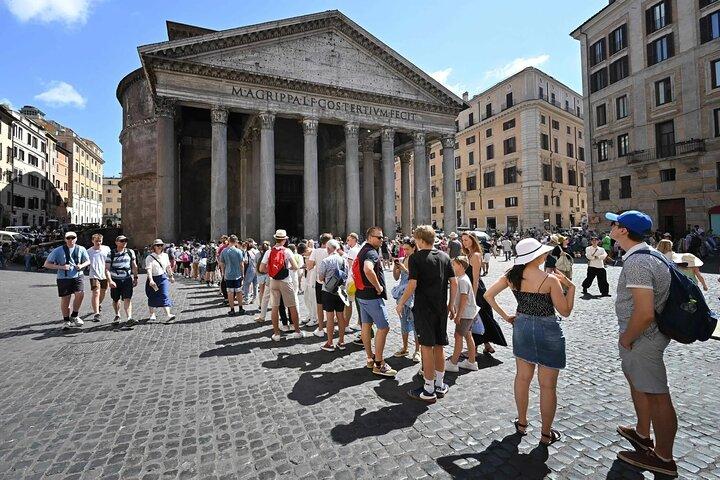 Rome Pantheon Guided Audio Tour Escorted Entrance