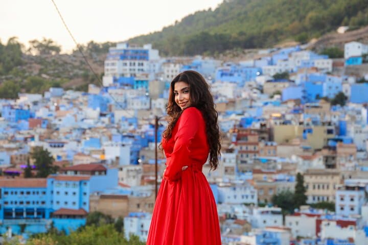 Photographer in Chefchaouen