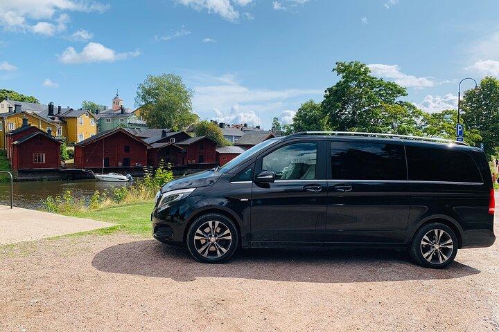 Visite privée unique Helsinki et Porvoo by Lux Car avec guide
