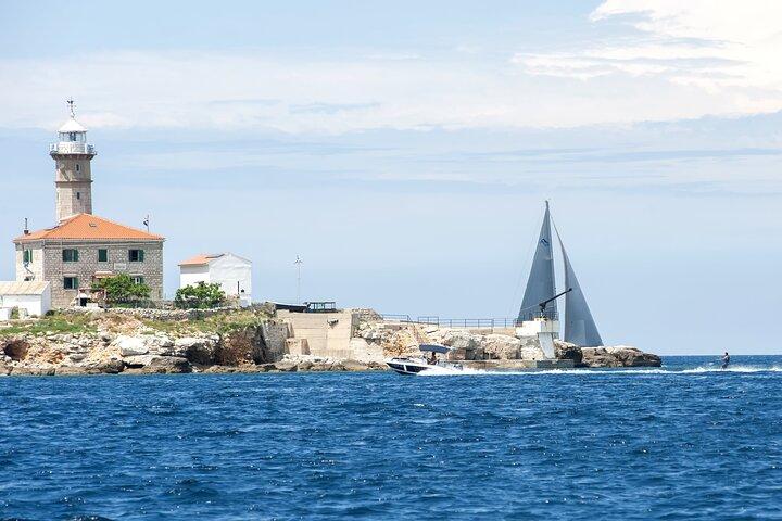 Privé Speedboottour naar Rovinj Archipel en Lim Fjord