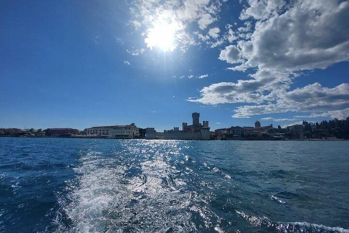 Private Bootstour und Weinprobe in Lazise