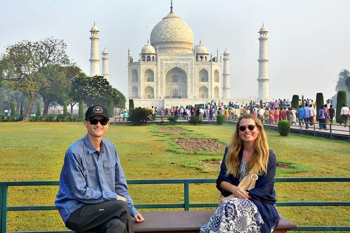 Taj Mahal & Agra Fort Visite guidée coupe-file avec options
