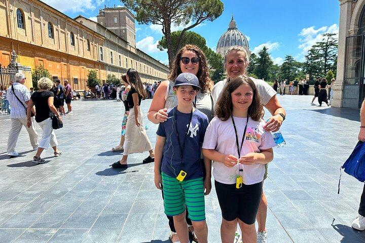 Tour privato del Vaticano per famiglie e Cappella Sistina