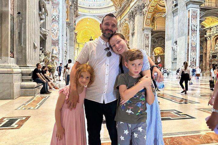 Tour privato del Vaticano per famiglie e Cappella Sistina