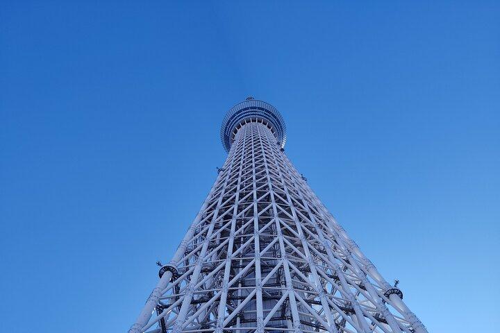 Tokyo Skytree Private Walking Tour Experiência com café dentro