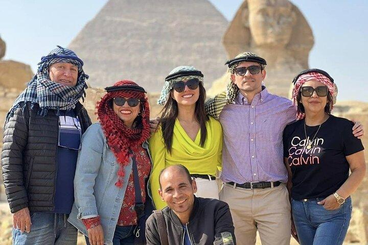 Privat tur till Giza pyramider, Memphis City, Dahshur och Saqqara