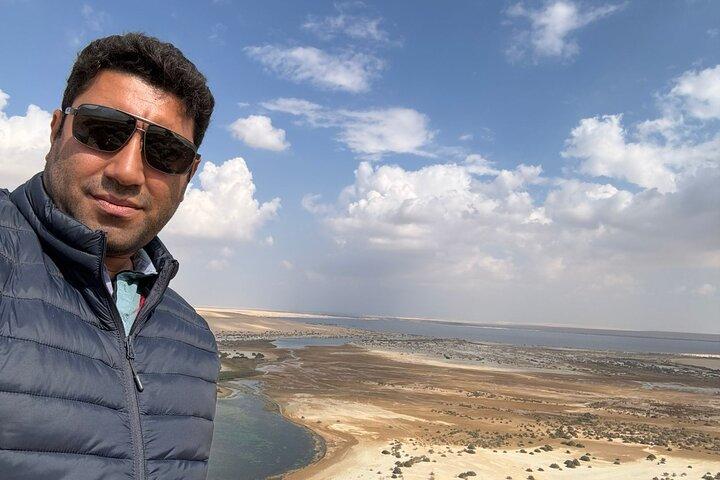 Fayoum Oasis Desert Safari 4x4 & Sandboarding avec pick-up Cairo