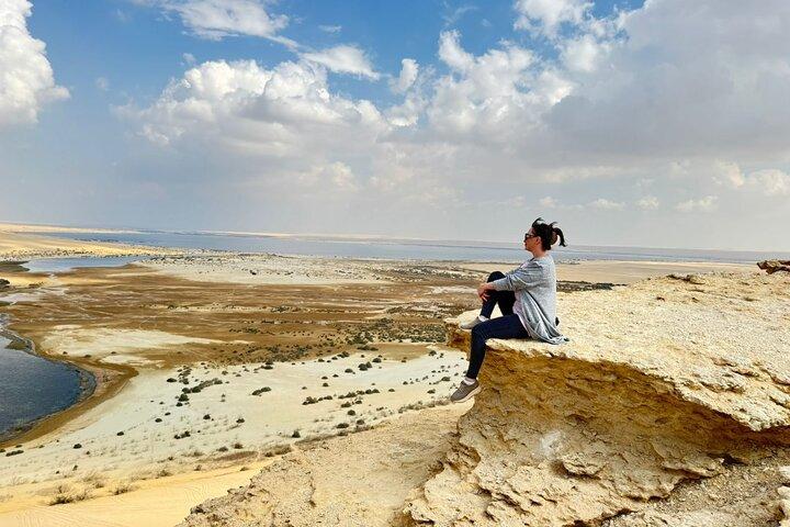 Fayoum Oasis Desert Safari 4x4 & Sandboarding avec pick-up Cairo