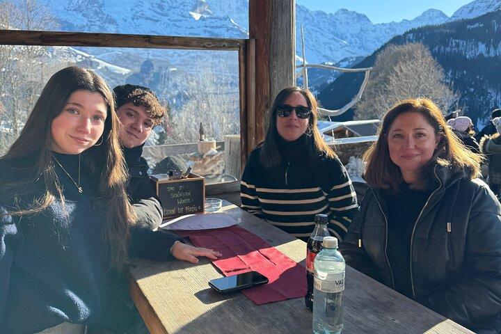 Excursion privée de luxe d'une journée dans les ALPES suisses