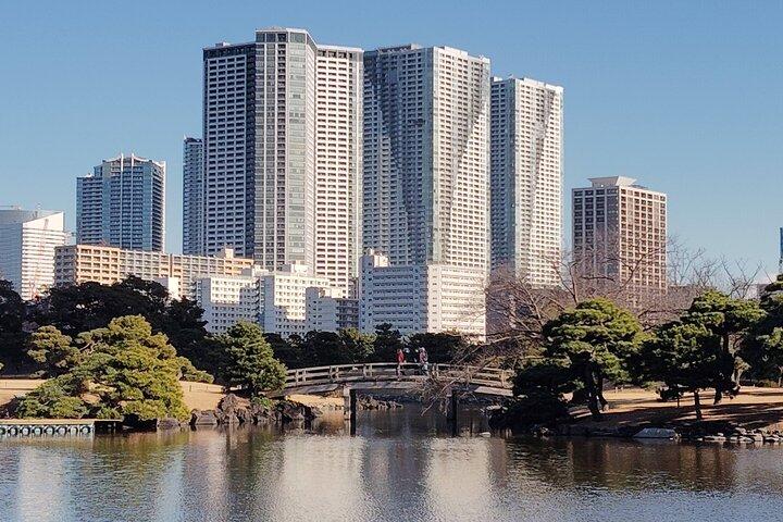 Tokio: Hama Rikyu Garden Private Wanderung