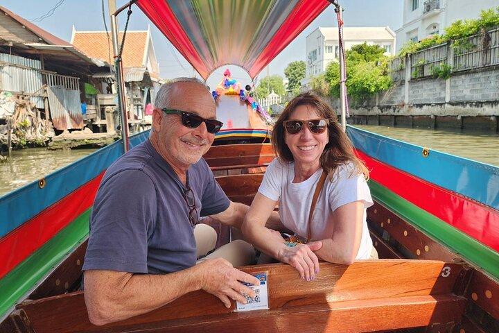 Excursão privada de meio dia em barco de cauda longa em Bangkok