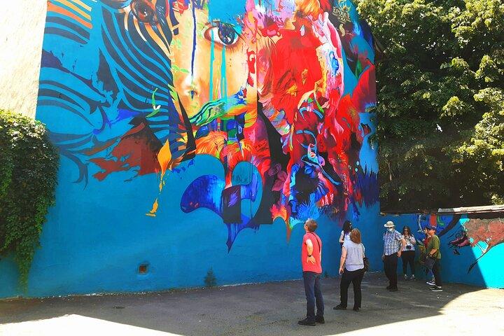 Walking Tour of Alternativ Bukarest-Morning Street konsttur