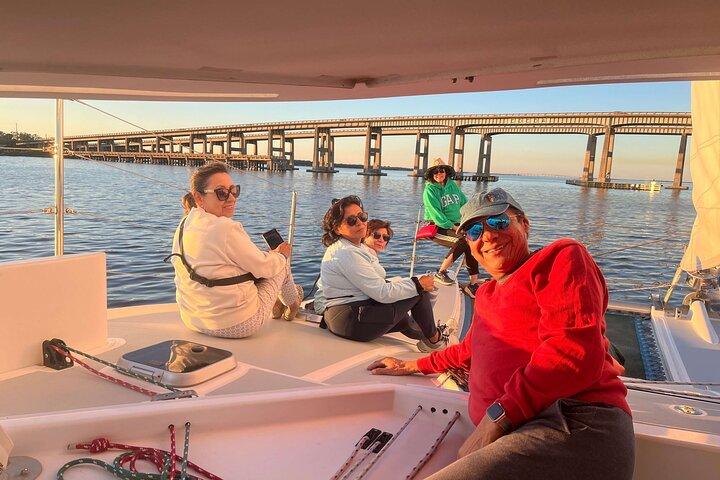 Voile de catamaran au coucher du soleil privée à Cocoa Beach