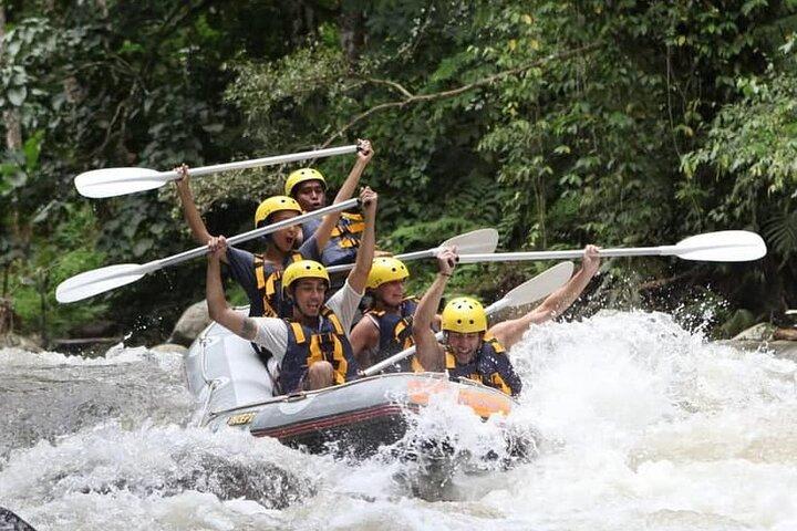 Lille gruppe Bali Adventure ATV Quad, River Rafting og Zipline