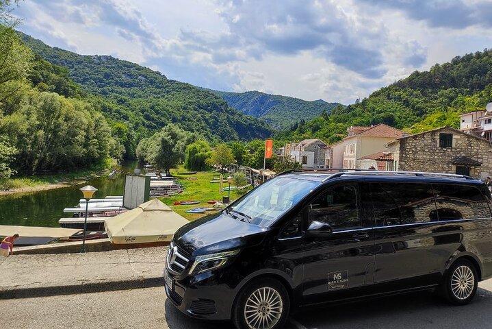 Privat transfer fra Tivat lufthavn til Kotor