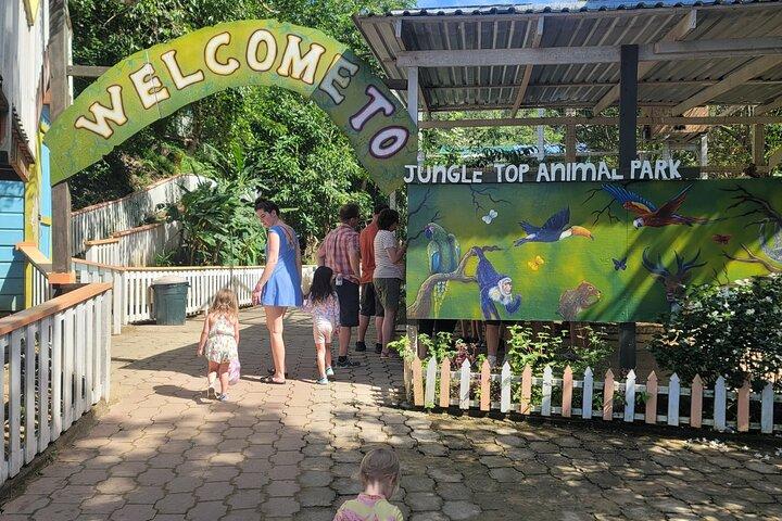 Roatan Monkey & Sloth Park with Beach Break