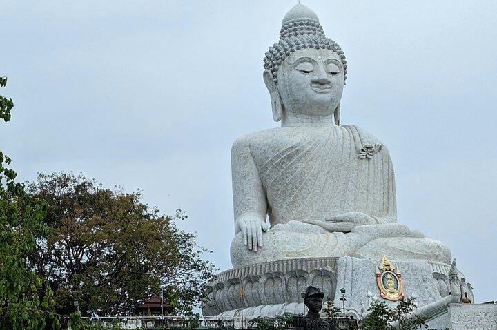 Phuket Landmark City Tour med lokal matmarknadsupplevelse
