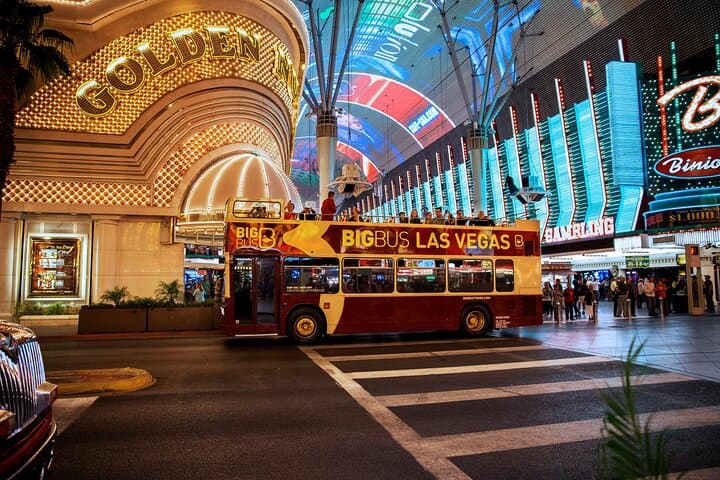 Viator Exclusive: 10:15PM Las Vegas Night Tour by Open-Top Bus