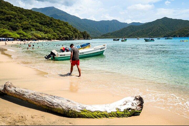 Excursion d'une journée au parc Tayrona avec baignade à Playa Cristal