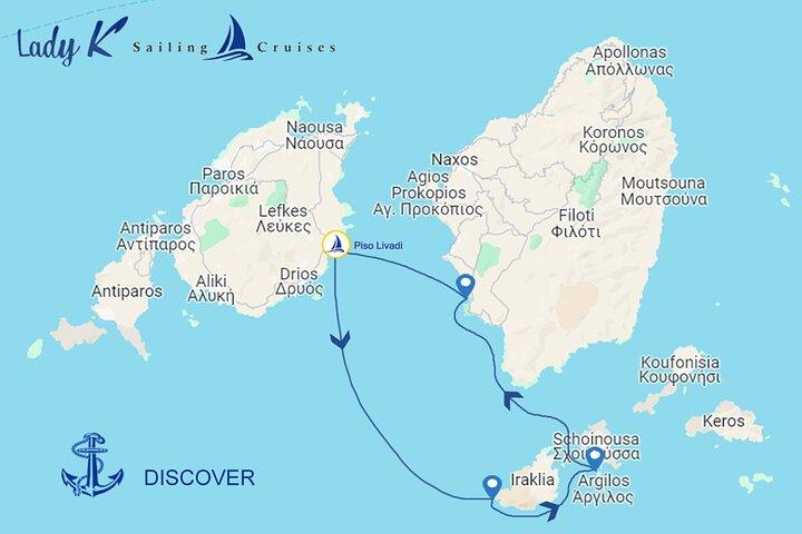 DÉCOUVRIR - Tour Iraklia, Schinoussa & Naxos (Privé max 10 Pax)
