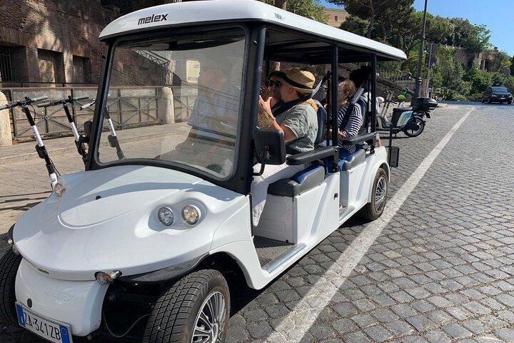 Golf carrello Express Ride: i luoghi simbolo di Roma in 90 minuti