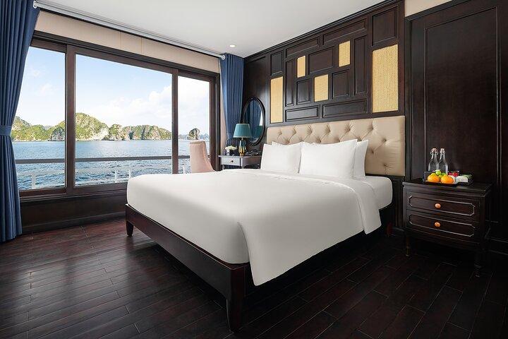 Amanda Pearl Cruise: Halong Bay Tour 2D1N com Cave & Island