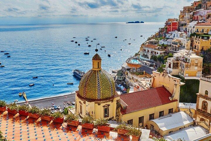 Positano, Sorrento & Pompeii One Day Trip from Naples with Driver