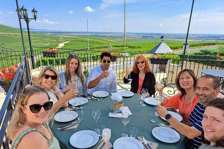 Tour dello champagne da Parigi: 10 degustazioni & pranzo