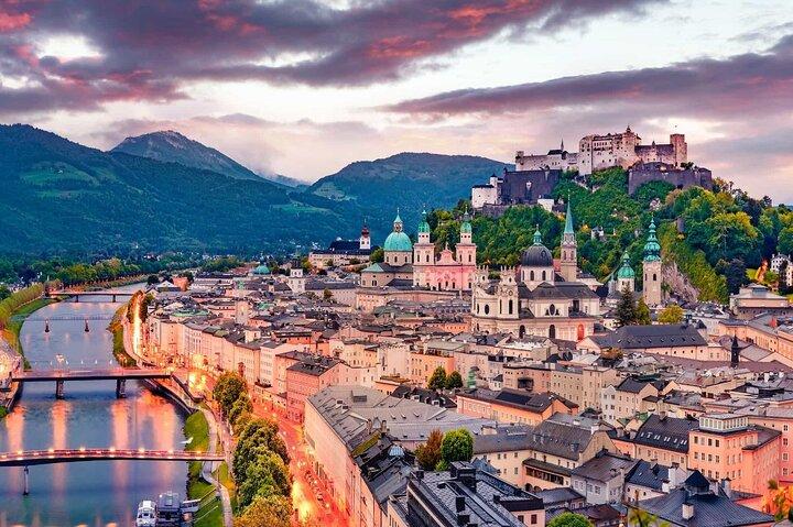 Excursión privada de un día desde Viena a Salzburgo y viceversa