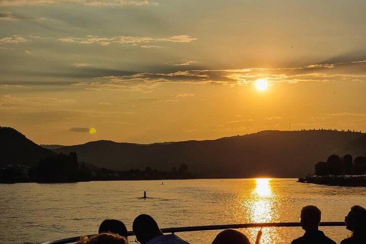 Crucero al atardecer por Coblenza