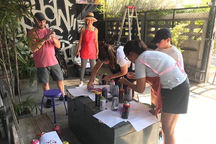 Graffiti og Street Art Workshop med lokale kunstner.-Legally