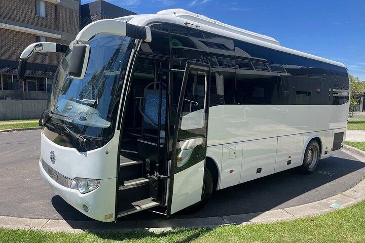 Brisbane Lufthavn og Cruise Terminal til Sunshine Coast 35 pax