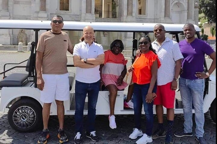 A Historic Golf Cart Experience in Rome