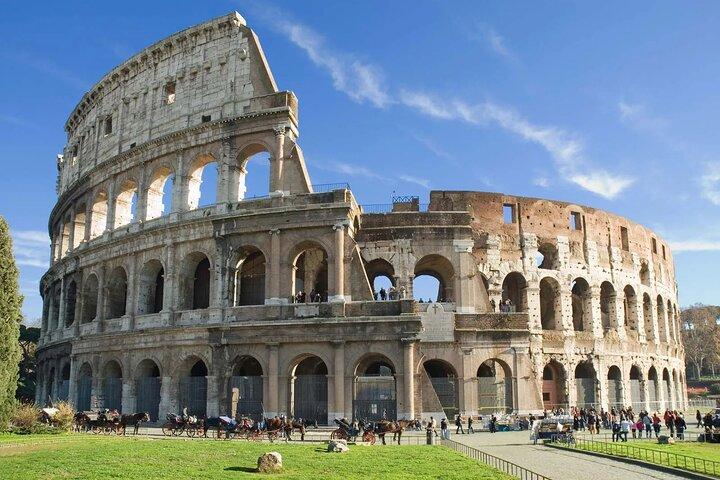Entré til Colosseum Arena med lydguide