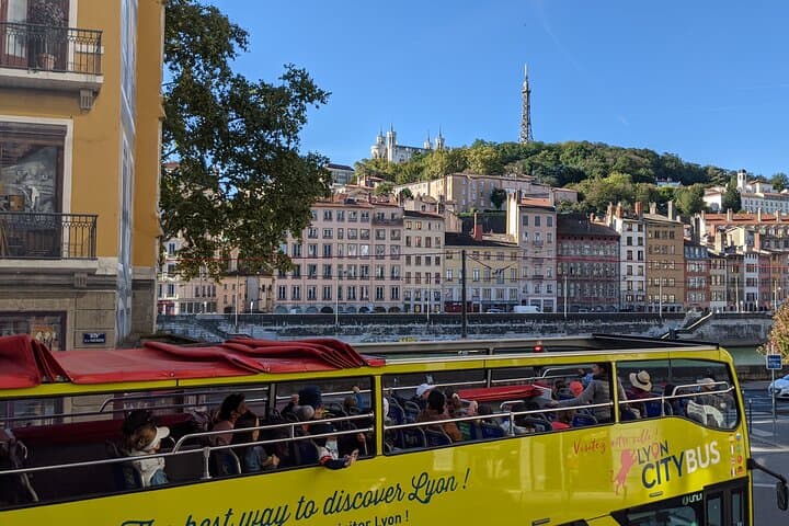 Lyon Hop-On Hop-Off Tour with Audio Commentary