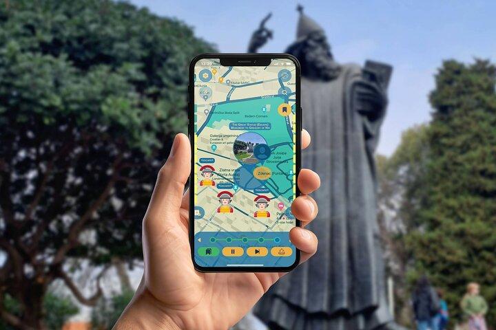 Split's Past and Future GPS App Walking Tour Juego móvil