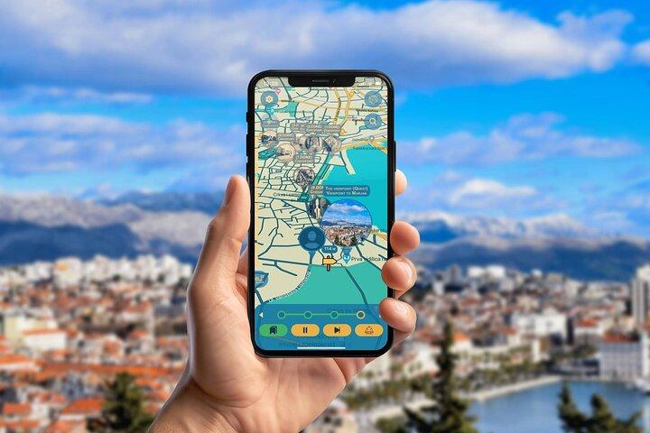 Split's Past and Future GPS App Walking Tour Juego móvil
