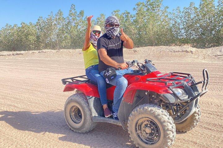 Hurghada Super Safari Quad Car Buggy Camel Bedouin Middagsshow