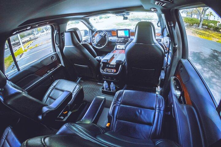 Traslado privado en coche de lujo al centro de la ciudad