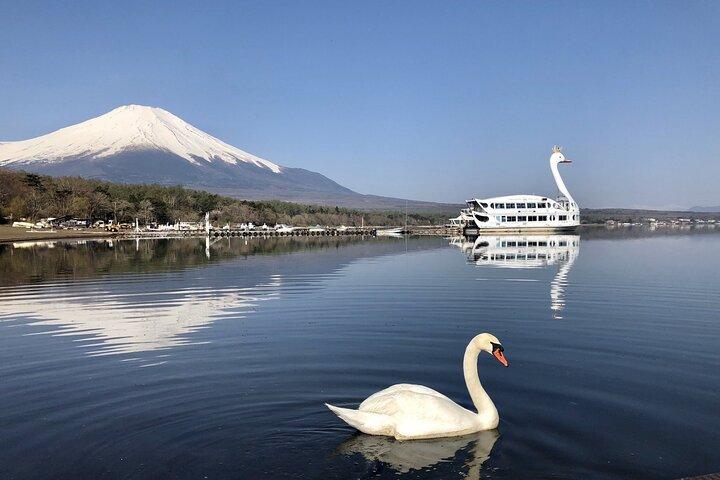Från Tokyo: Fuji Lawson & Fuji Iconic Lakes 1 - Dagstur med buss