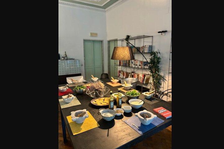 Authentic Pesto Class & Tasting on the Ligurian Coast in Chiavari