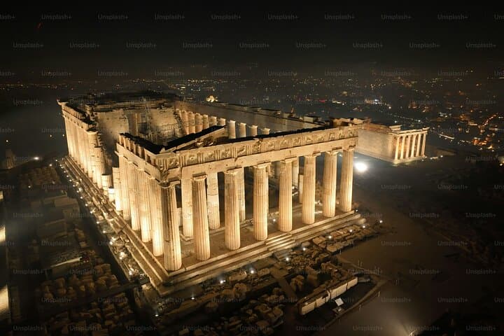 Athens by night