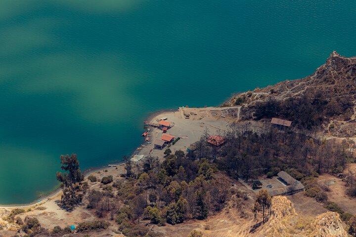 Visita guidata di Quilotoa con trasporto da Baños a Quito.