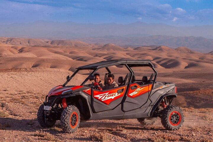4 Seats Buggy ride in Agafay Desert
