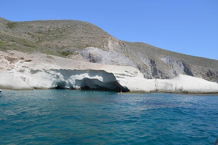 5 hour Cruises Blue Lagoon and Sea Caves daily at 0930