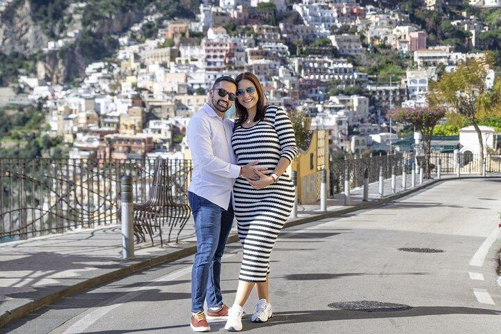 Sessão de fotos profissional em Positano